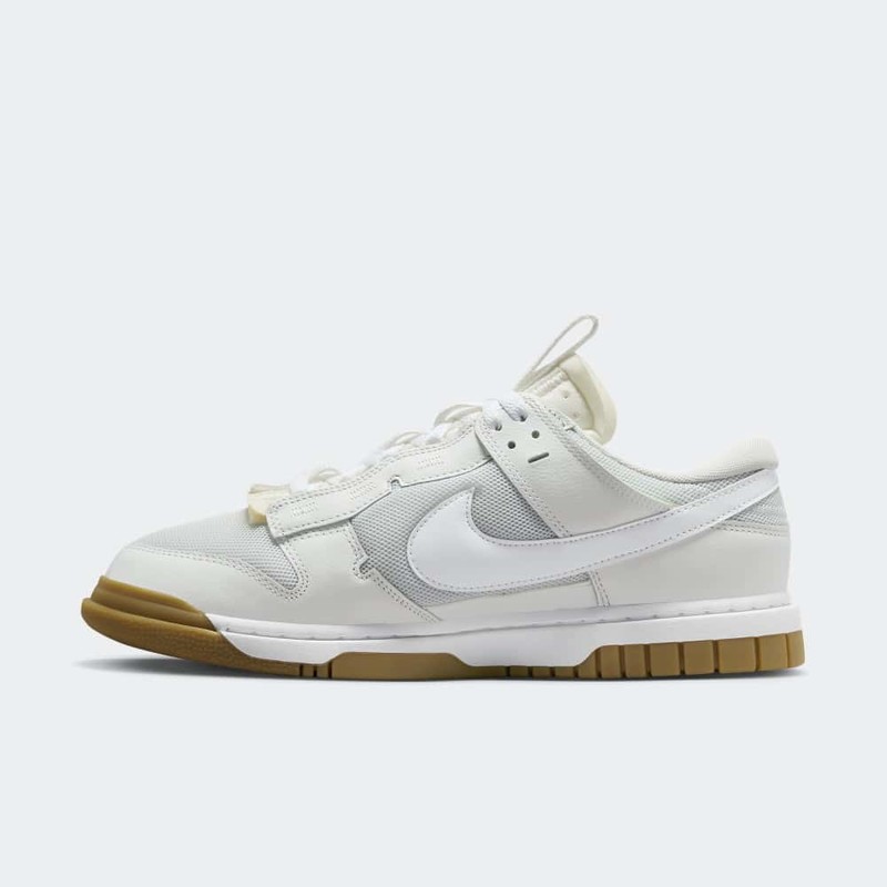 dunk low white gum